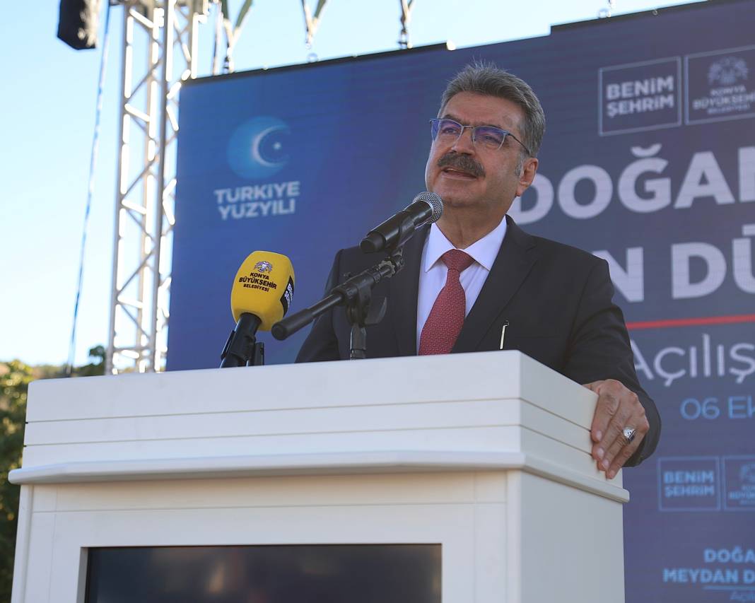 Konya’ya yeni meydan yapıldı 7